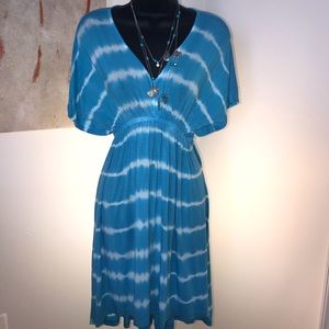 Saks Fifth Avenue Blue Summer Dress